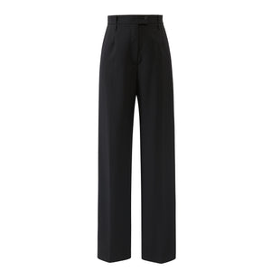 Classic high waisted tailored pants