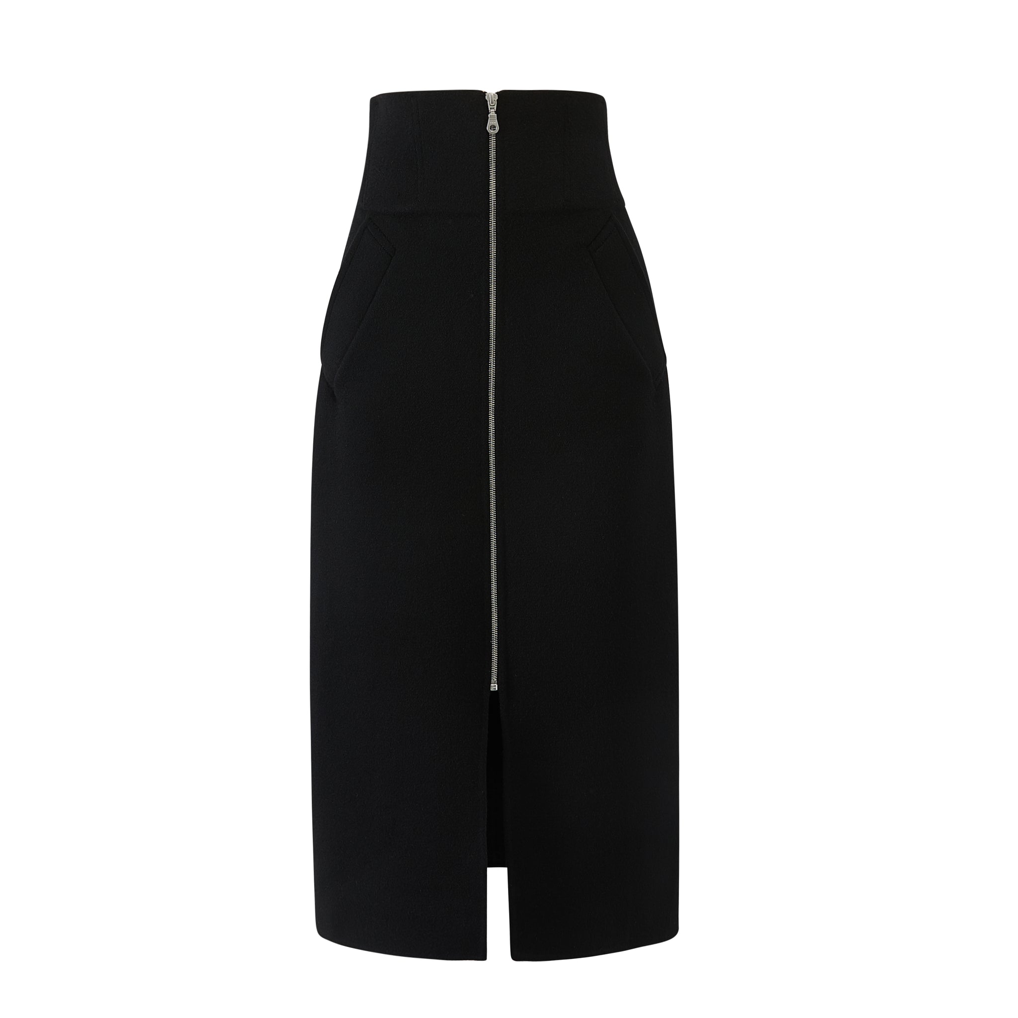 High Waisted Corset Pencil Skirt x Erdos Recycled Cashmere