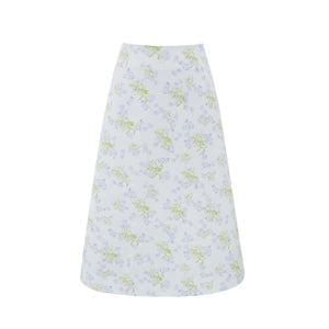 Romantic Floral A-Line Skirt