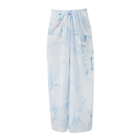 Blue water Ripple Skirt